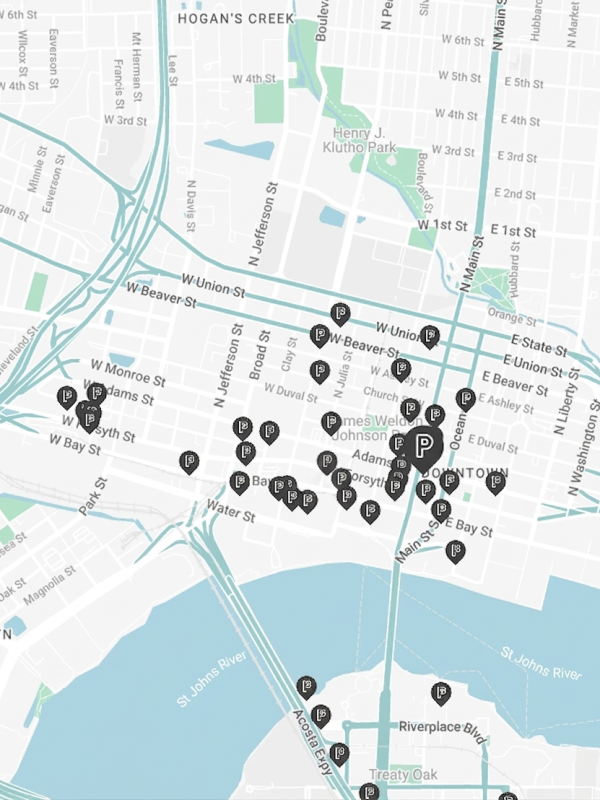 Cowford Chophouse Parking Map 6123